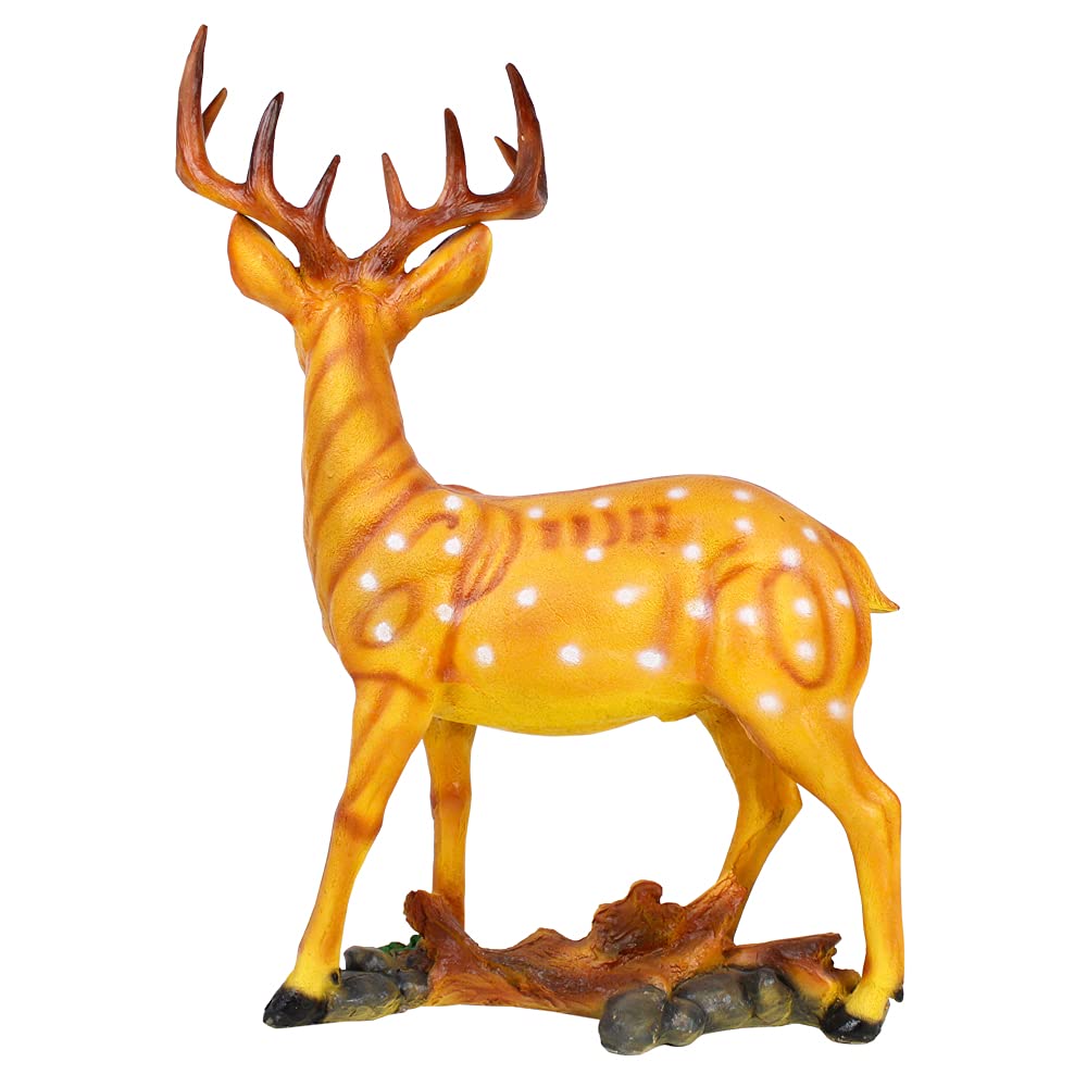 Dotted Horns Deer for Garden Decoration | Garden Statue | Lawn Decor | Animal Sculpture
