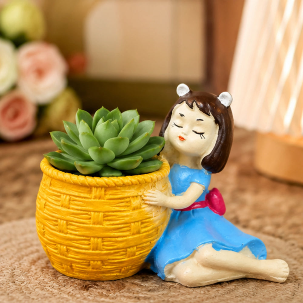 Dream Girl Succulent Pot for Home Decoration