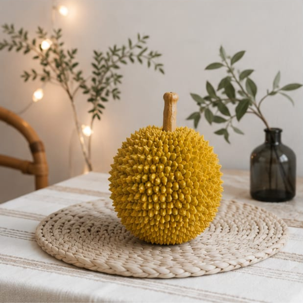 Realistic Artificial Jackfruit (Kathal) Prop
