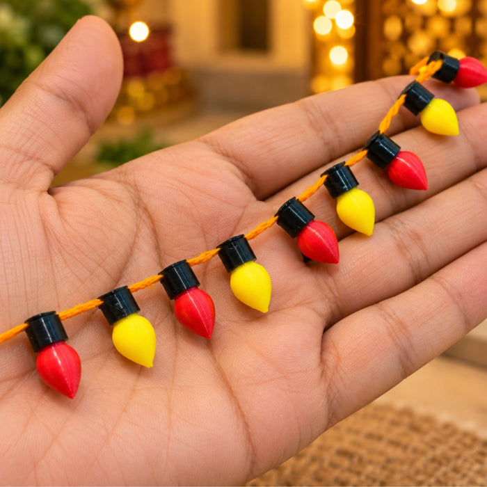 Set of 11 Diwali Miniatures for Dollhouse & Miniature Decor | Mini Diya, Lotus, Decorative Lights & Festive Accessories | Diwali Decoration for Fairy Garden, Doll House & DIY Crafts
