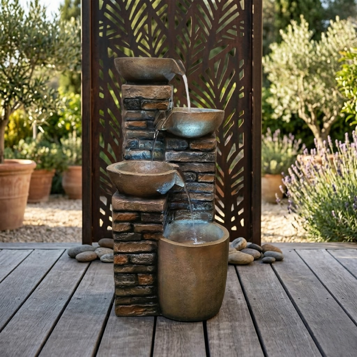 Stone Pot Water Fountain