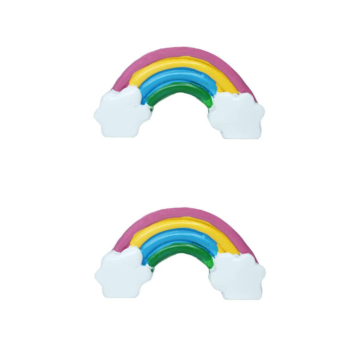 ( Set of 2) Rainbow Miniature