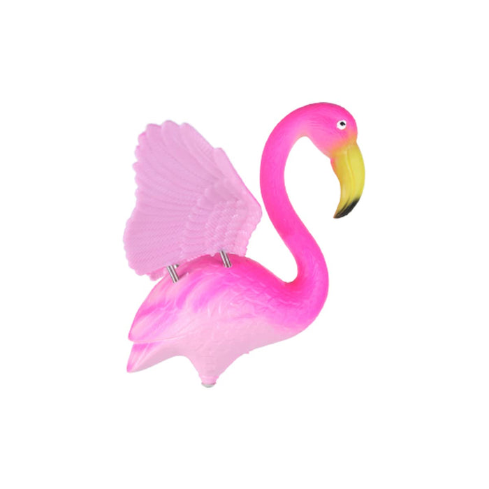 (Set of 2) Flamingo with wing Garden stakes