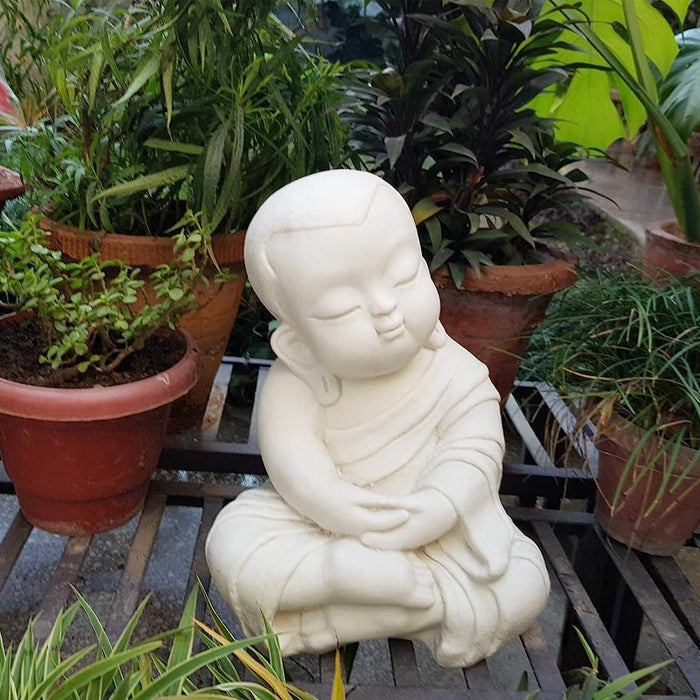 Big Monk ((Buddha Statue, Monk Statue, Feng Shui Items and Zen Garden)