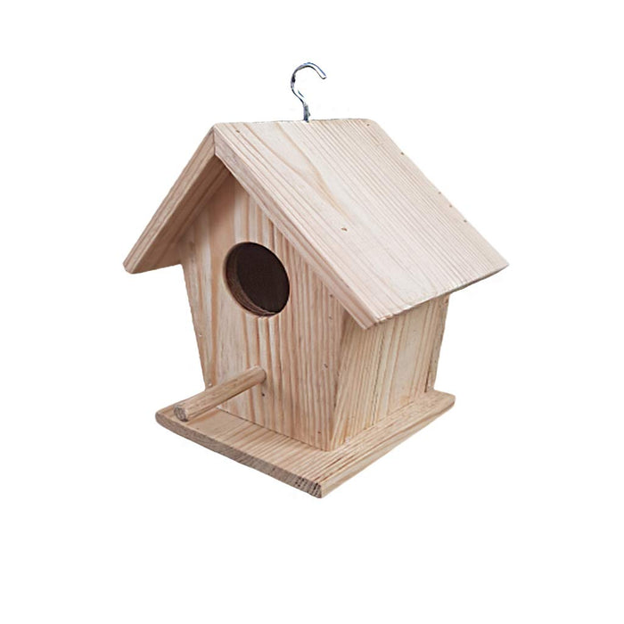 Pine Wood Bird House (Hanging and wall)