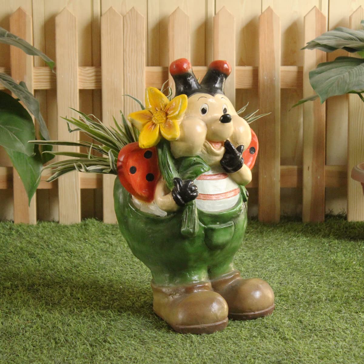 Ladybug Planter for home and garden decor — Wonderland Garden Arts and ...