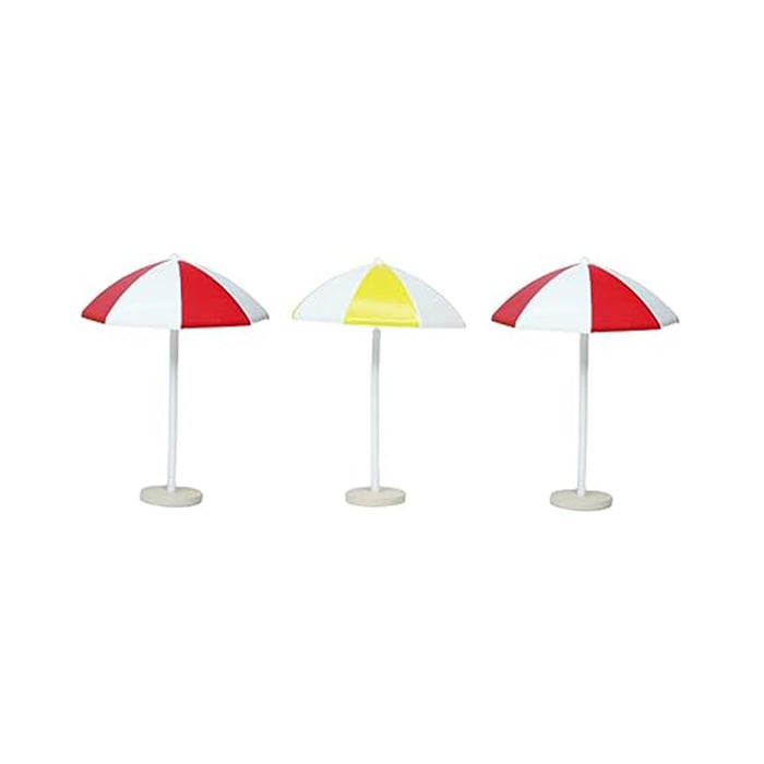 (Set of 3) Umbrella Garden Miniature for Landscape Decoration