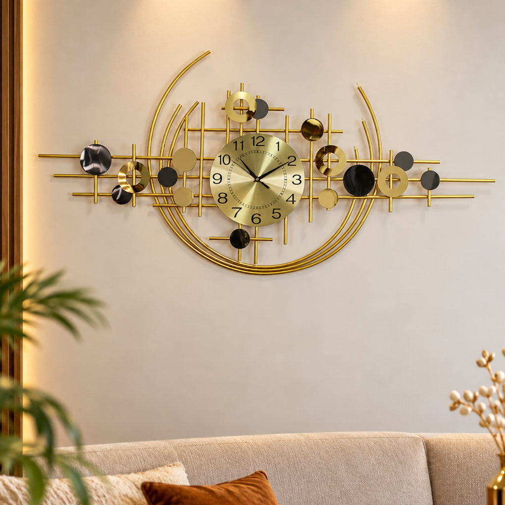 Wall Decor - Luxury Geometric Wall Clock