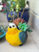 Hand-Painted Bird Succulent Planter