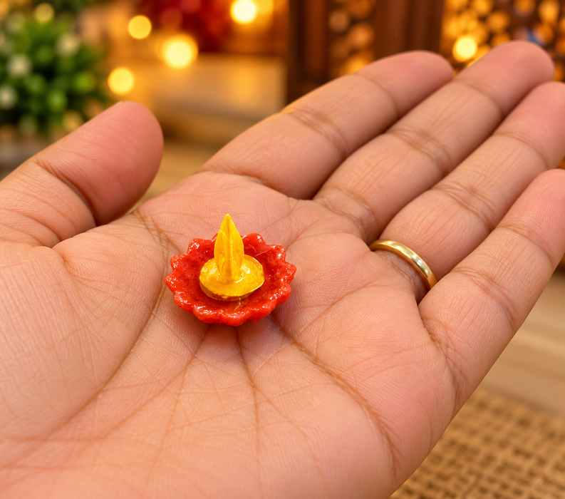 Set of 11 Diwali Miniatures for Dollhouse & Miniature Decor | Mini Diya, Lotus, Decorative Lights & Festive Accessories | Diwali Decoration for Fairy Garden, Doll House & DIY Crafts