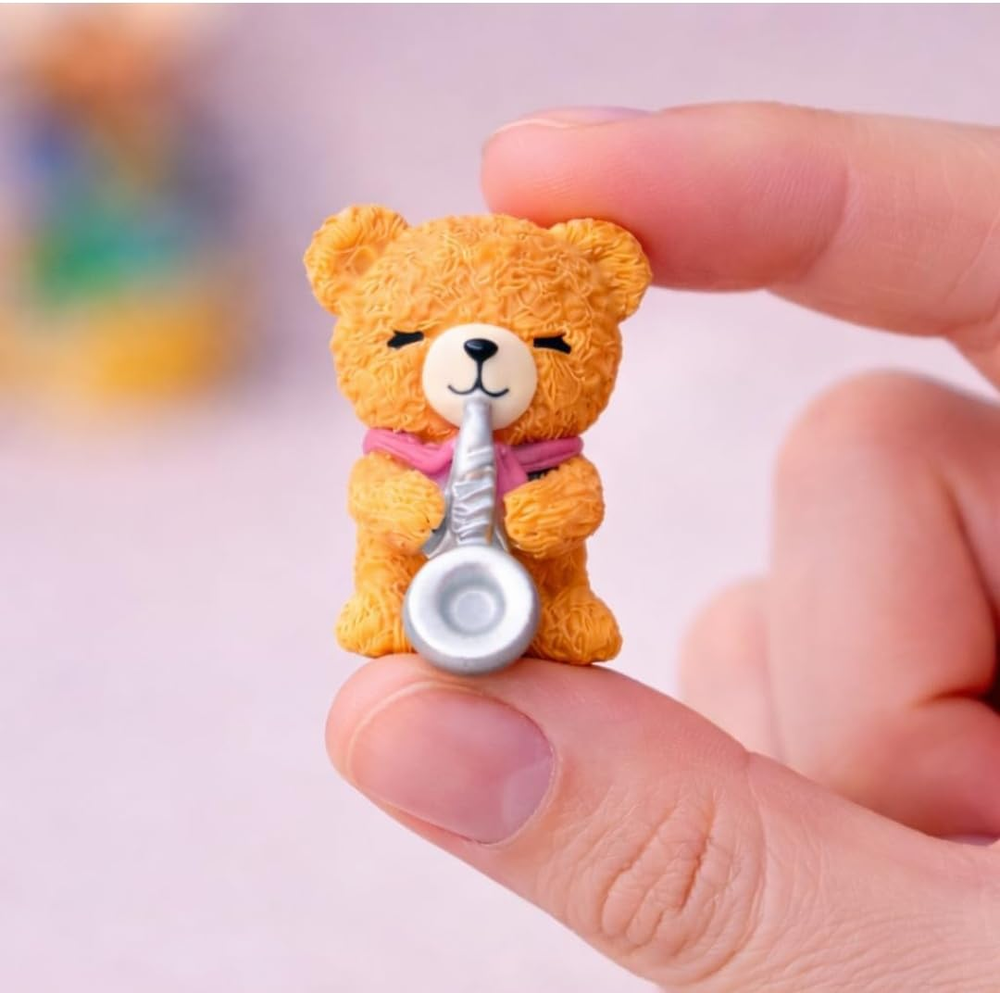 4 Pc Miniature  Bear Set |