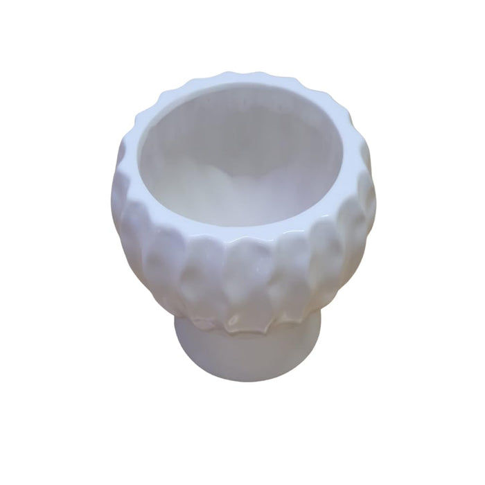Modern Small Round Ceramic Flower Planter