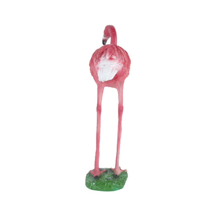 Vibrant Flamingo Garden Statues - Set of 2 Decorative Pink and White Lawn Ornaments