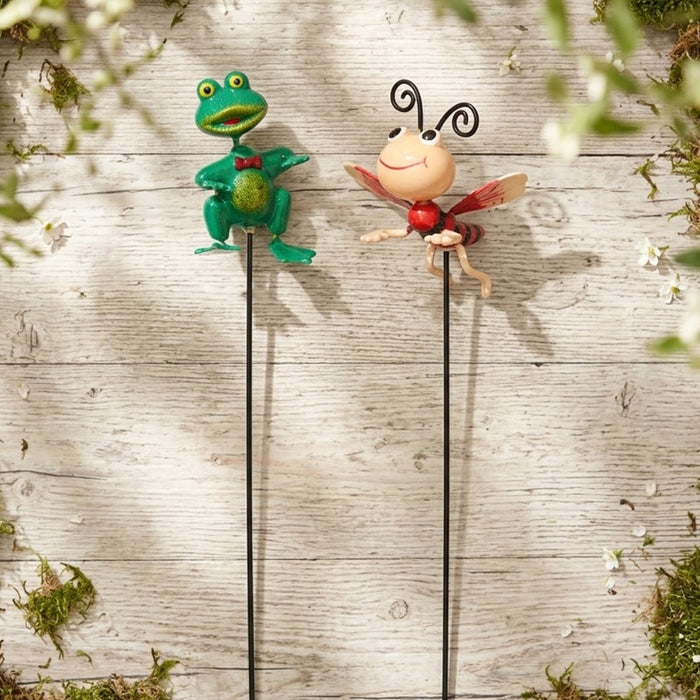 Whimsical Garden Plant Stakes  (Set of 2)