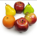 6-Piece Lifelike Artificial Fruit Set