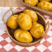  6-Piece Ultra-Realistic Artificial Yellow Potato