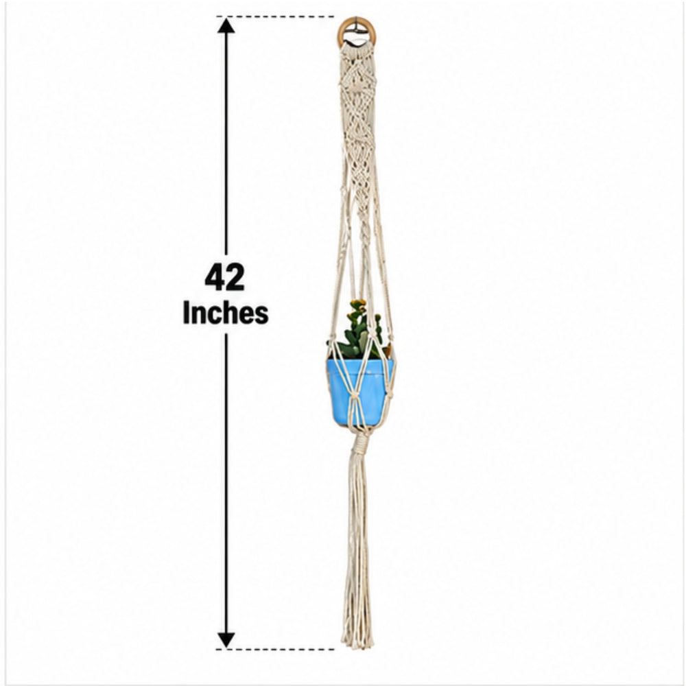 ( Pack of 2 Macrame Plant Hangers