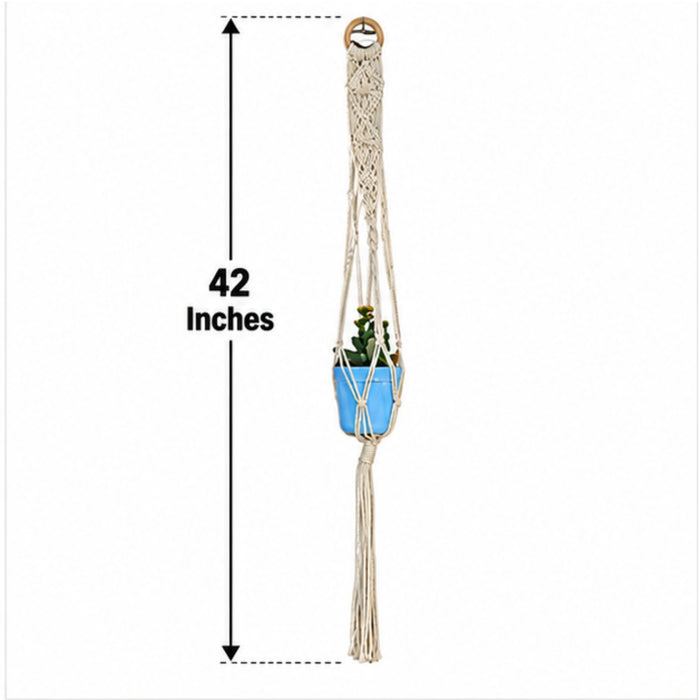 ( Pack of 2 Macrame Plant Hangers
