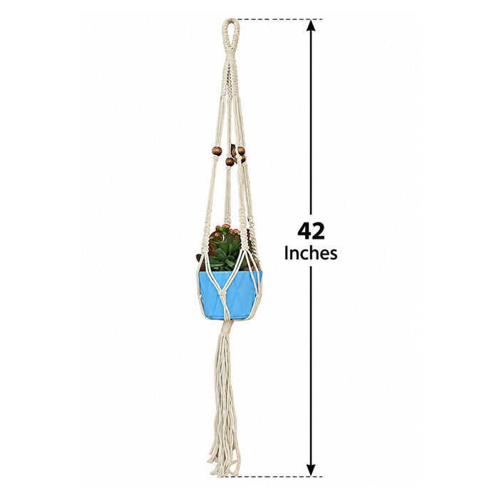 ( Pack of 2 Macrame Plant Hangers