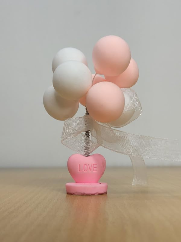 Mini Balloon Toppers | Colorful Balloon Miniature for Cake Decoration | 0013 (Set of 1)