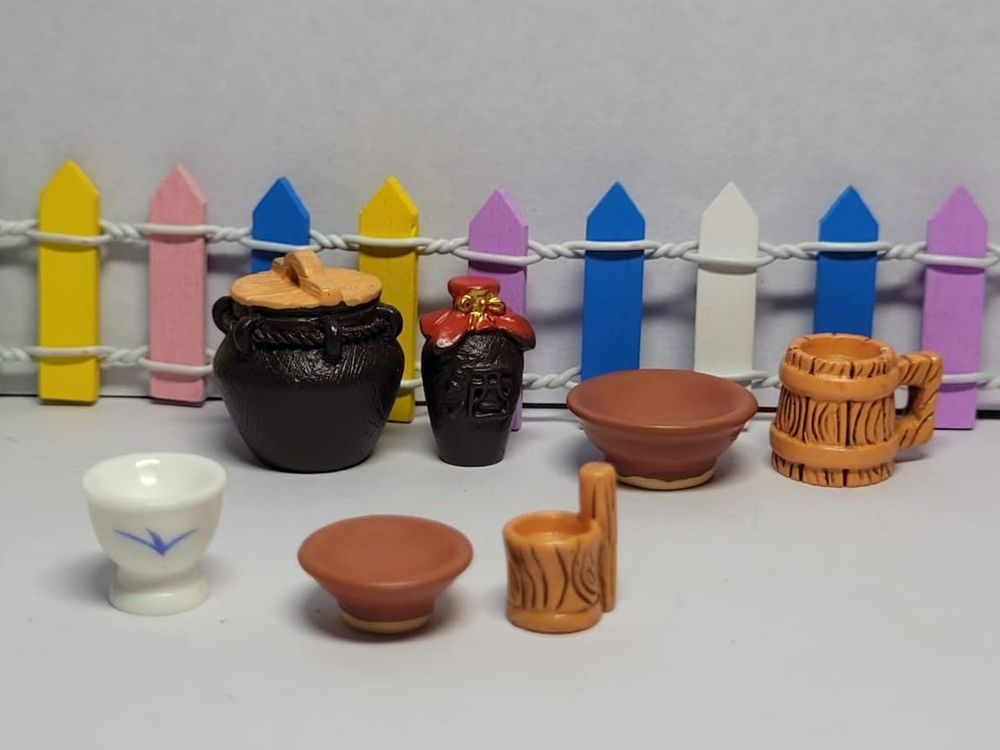  Imported Miniatures (Pack of 7) Chinese Wine Untensil 