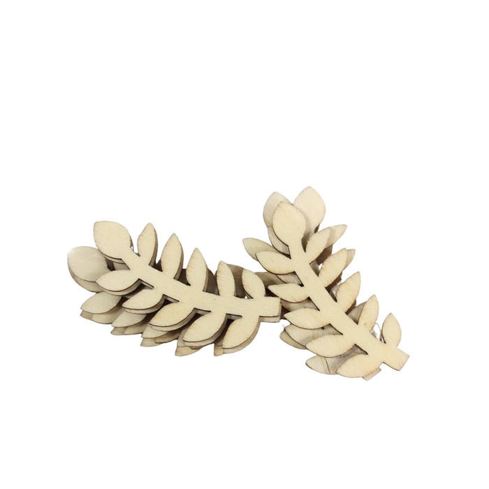 A collection of small, flat laser-cut wooden butterflies with decorative floral wing patterns. The butterflies are shown from the back, highlighting circular white self-adhesive foam stickers for easy mounting