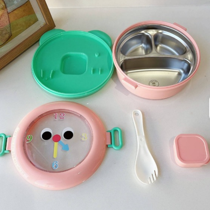 300 ml Lunch Box Stainless Steel Round Tiffin  Box