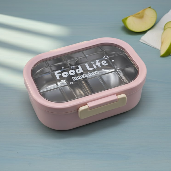 Kids- 850 ml Lunch SS Box Stainless Steel 
