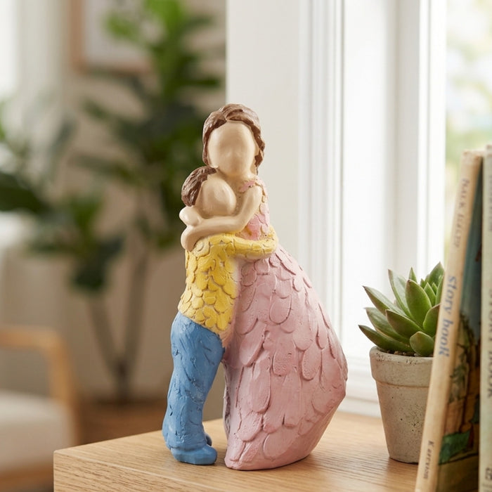 Hand-Painted Sibling Bond Figurine