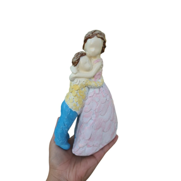 Hand-Painted Sibling Bond Figurine