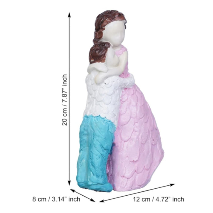 Hand-Painted Sibling Bond Figurine