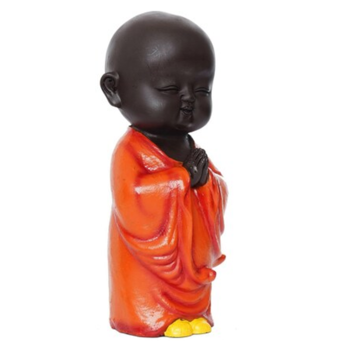 Serene Little Monk Figurine