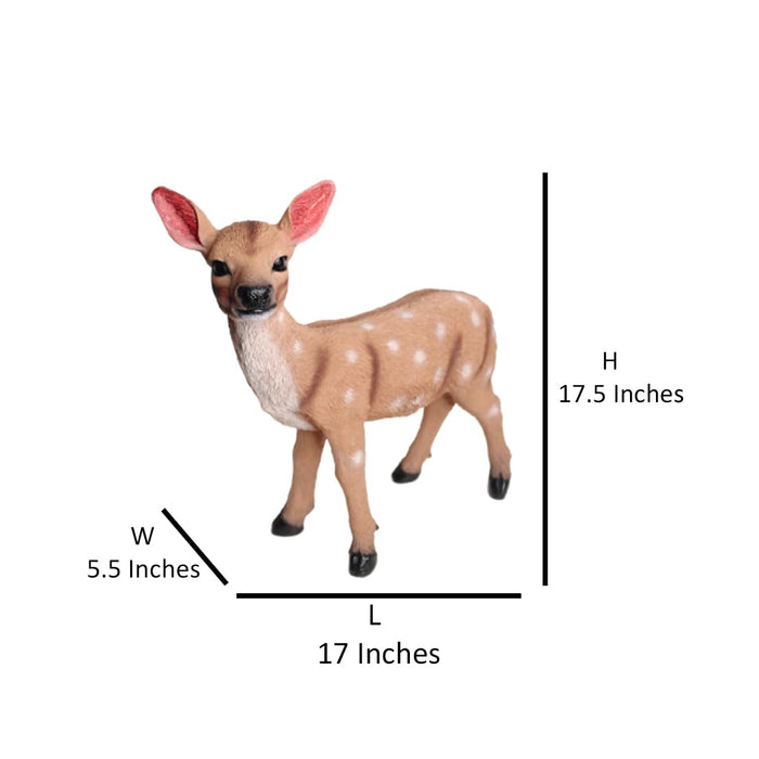 Standing sika New Deer Home & Garden Statue, Decor, Gifting