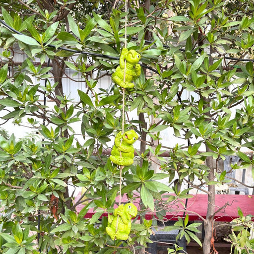 Hanging Turtle Trio Garden Statues 