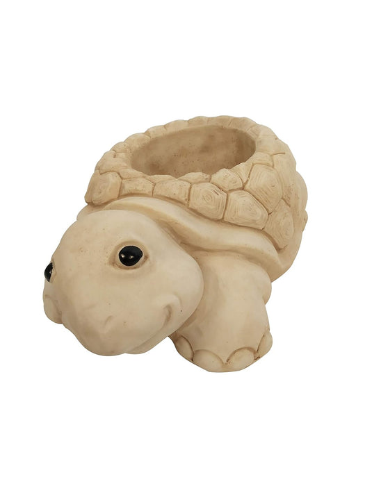 Tortoise Pot/Planters (Buddha Statue, Monk Statue, Garden Statue, Outdoor décor, Resin décor) (Feng Shui Items, Zen Garden)