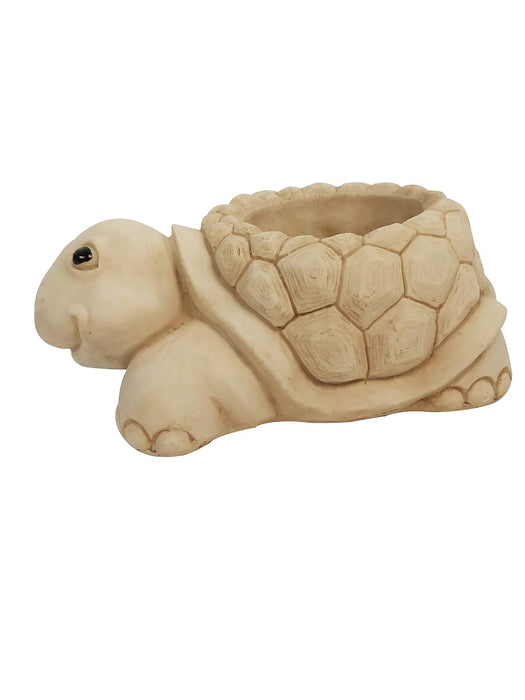 Tortoise Pot/Planters (Buddha Statue, Monk Statue, Garden Statue, Outdoor décor, Resin décor) (Feng Shui Items, Zen Garden)