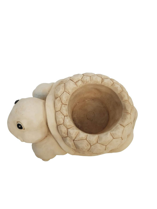 Tortoise Pot/Planters (Buddha Statue, Monk Statue, Garden Statue, Outdoor décor, Resin décor) (Feng Shui Items, Zen Garden)