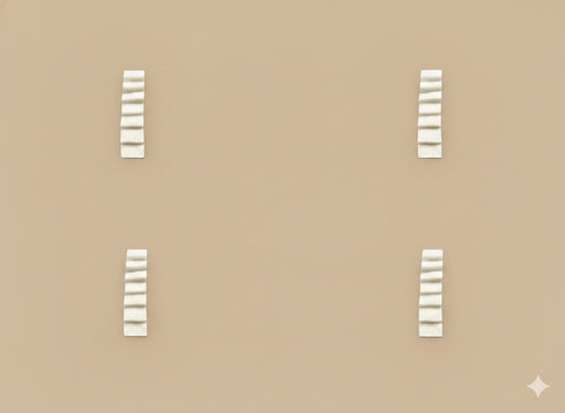 Miniature 4 small Stairs For Doll House and Fairy Garden Accessory