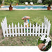 Garden Fence 11.8 inch tall, with Spikes (set of 6)