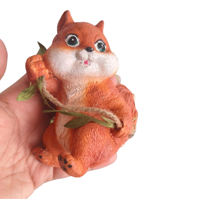 Cute Hanging Fox Garden Statue