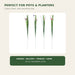 Artificial Garden Sticks set of 4 - pots and planters