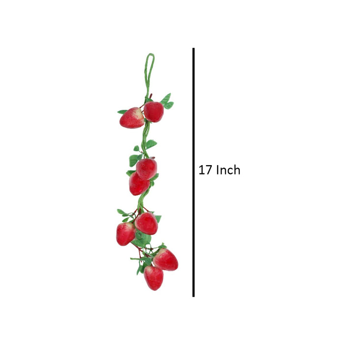 Real Looking Artificial Fruit Strawberry (Set of 2) String