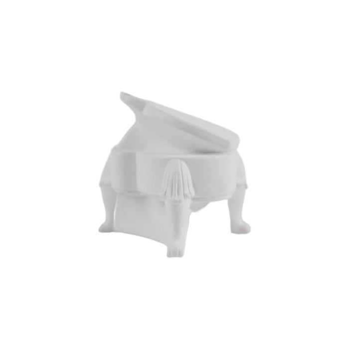 Miniature White Piano (Set of 6)|Garden Miniatures| Garden Tray Garden Figurine