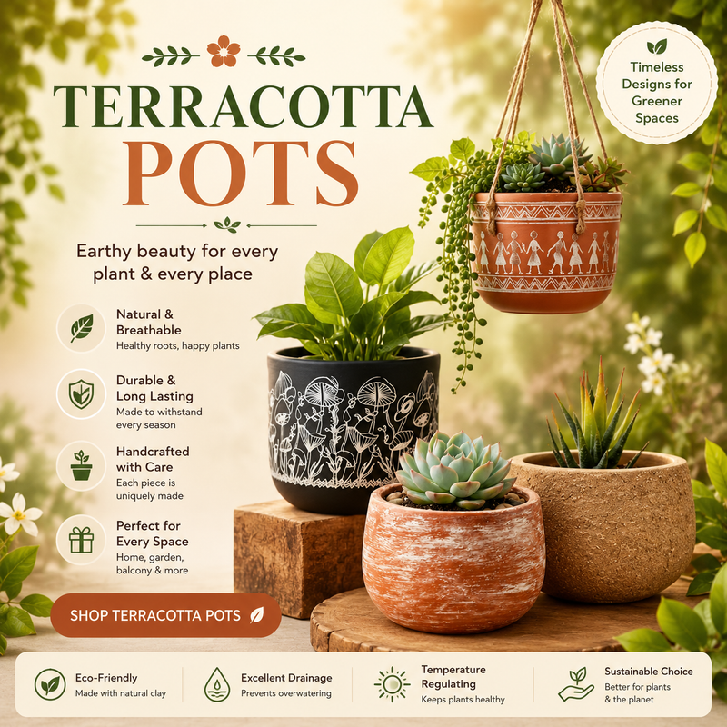 Terracotta planters favorites by Wonderland