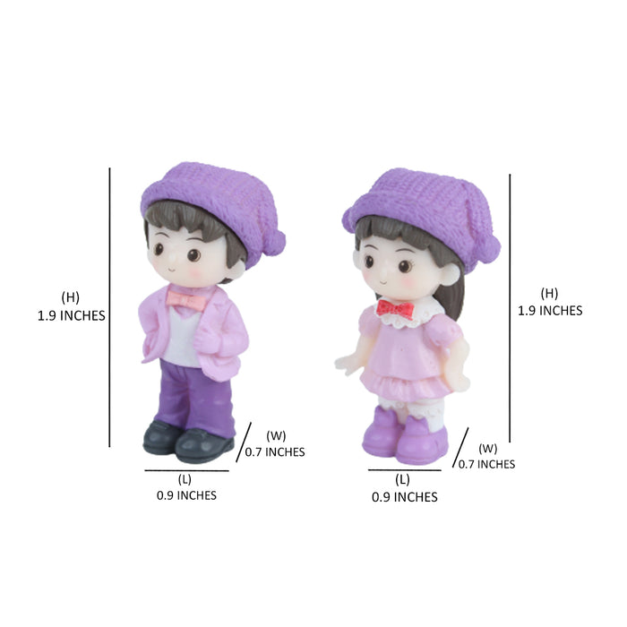 Miniature Toys : Set of 4 couple