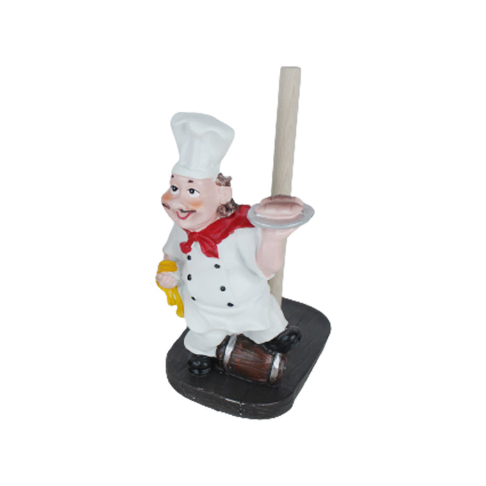 Chef with Grapes Tissue Roll