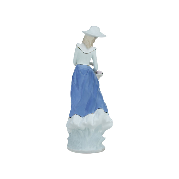 Ceramic Girls Lady Figurines For Home Décor Statue, showpiece