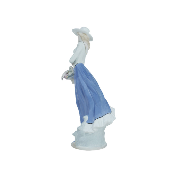 Ceramic Girls Lady Figurines For Home Décor Statue, showpiece