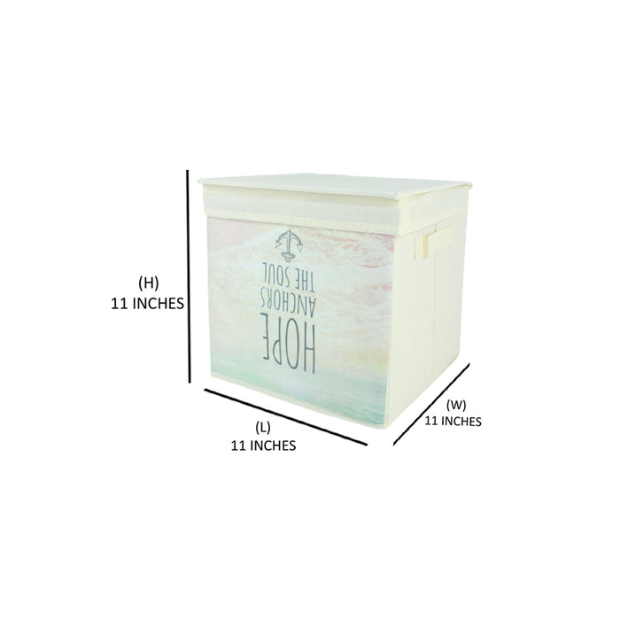 Style 10 Fabric Storage Box with Lid