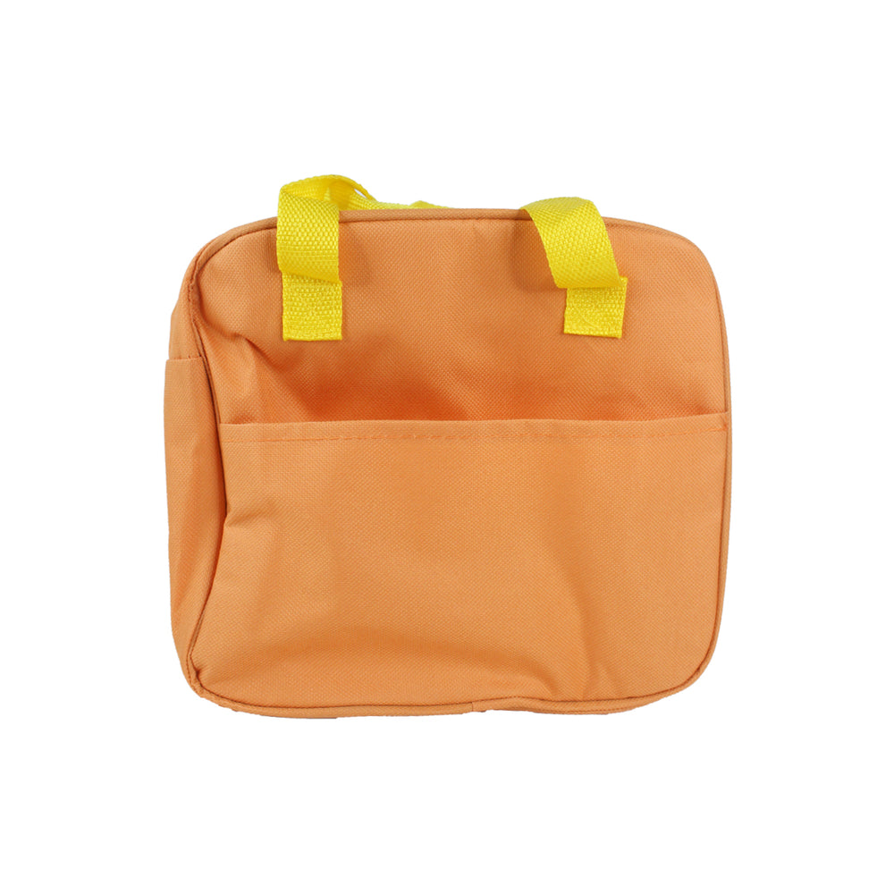 Insulated Tiffin Bags for Kids (Blue & Peach)